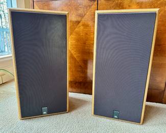 Pair JBL speakers.