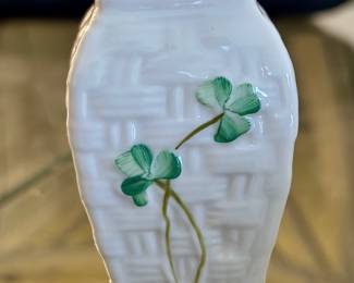 Beleek vase from Ireland.