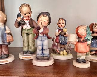 Hummel figurines.