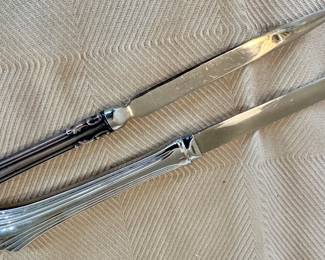 Carver Hall and Reed & Barton silver letter openers. 