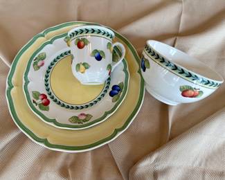 Villeroy & Boch 1748 French Garden Fleurence.  Multiple settings available.