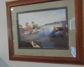 Another triple matted/ frame picture