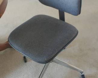 Office secretary chair on casters