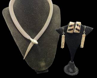 Sterling & silver plate jewelry