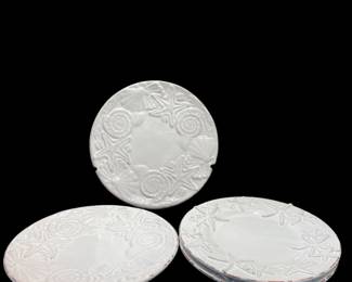 Mud Pie seashell plates