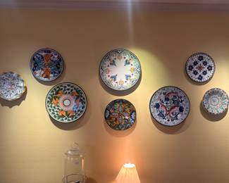 Platters for sale in person.