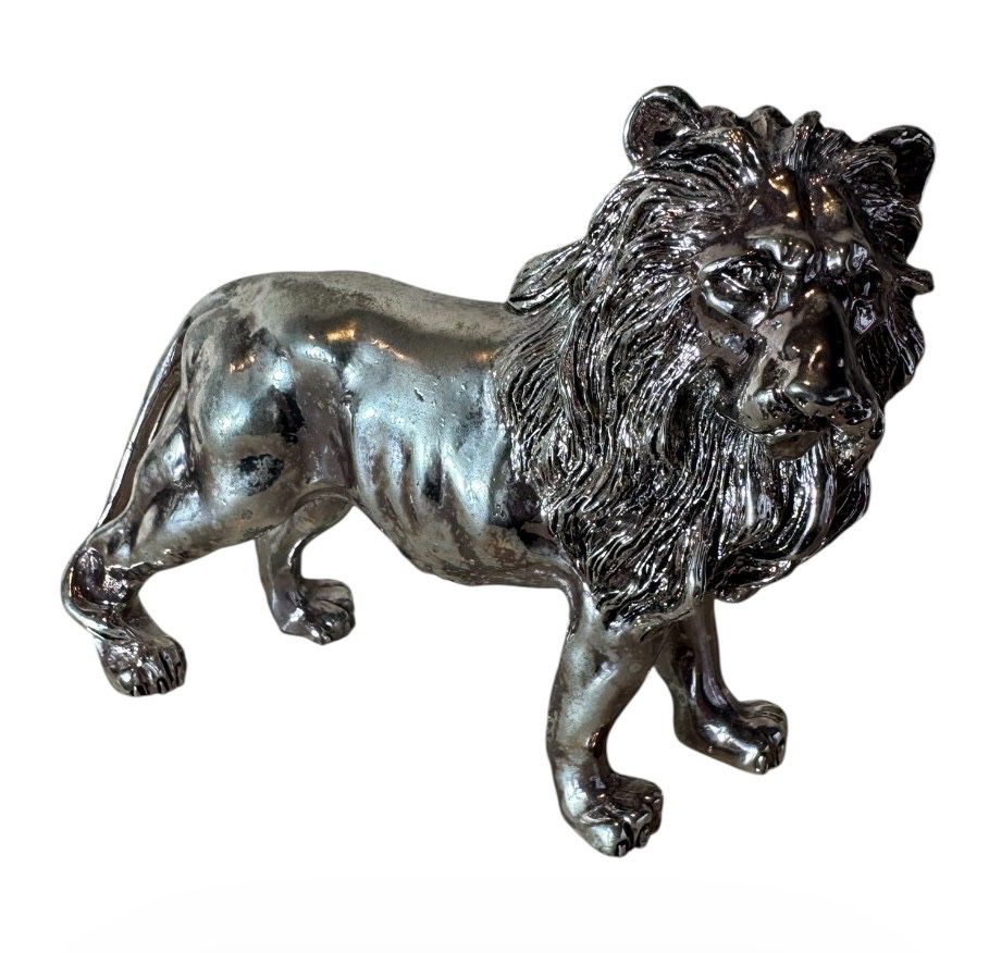 Sterling silver lion