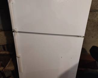 Top freezer fridge works all the way!