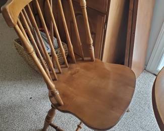 (2) of two Windsor chairs 