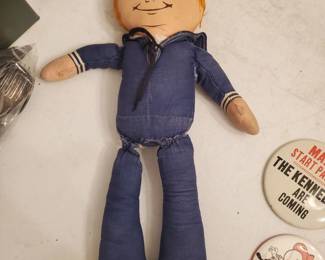 Vintage Craker Jack sailor, I believe