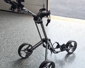 QWIKFOLD . Golf Push Cart