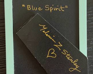 Melanie Z. Stanley Blue Spirit Mini Horse Painting second image