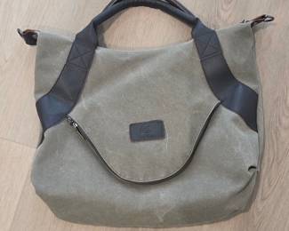 Classic Fashion Womens Large Multi Pocket Cross Body Canvas Shoulder Bag