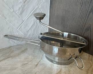 Cuisipro Stainless Steel Deluxe Food Mill