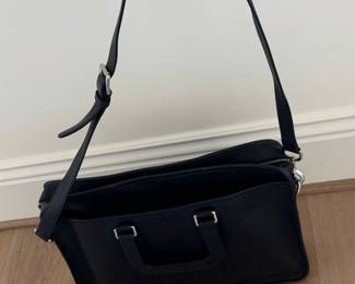 Coach Embassy Briefcase F70374 Black Leather 