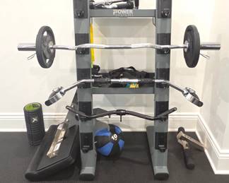 Power Systems Weight Tree and Barbell Set