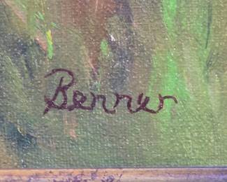 Farm Landscape Oil Painting by Sharon Benner second image