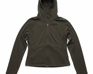 CRZ YOGA Womens Full Zip Hooded Jacket