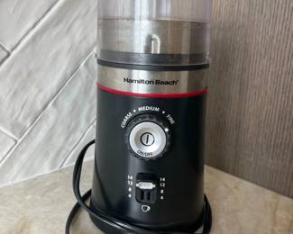 Hamilton Beach Custom Grind Electric Coffee Grinder