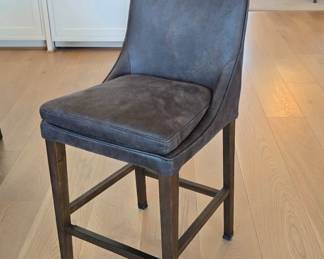 Arhaus Bench Crafted Upholstery Counter Stool