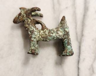 Luristan Bronze Goat Figurine