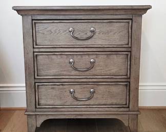 Furniture of America Drew I Rustic Oak Drawer Nightstand