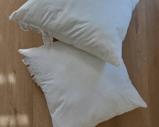 Pottery Barn Down Alternative Pillow Inserts 24x24 inches