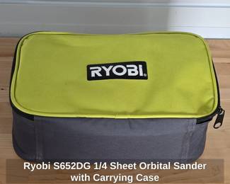 Ryobi SDG or Sheet Orbital Sander with Carrying Case third image