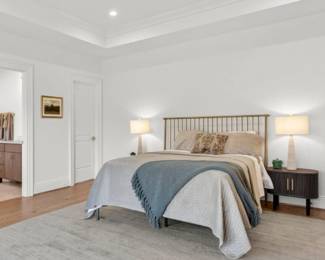 West Elm Stella Brass Full Size Bed Frame