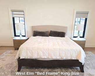 West Elm Bed Frame King Size