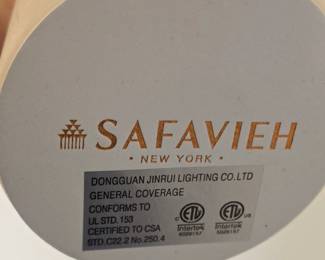Safavieh New York Alabaster Tapered Table Lamp 