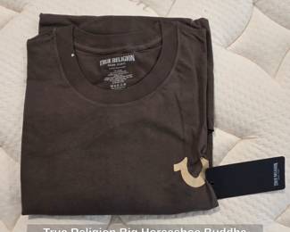 True Religion Big Horseshoe Buddha TShirt