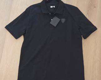 Automobili Lamborghini Iconic Polo Shirt Black