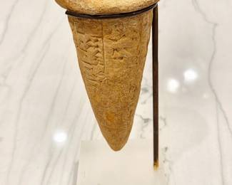 Sumerian Cuneiform Foundation Cone