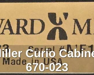 Howard Miller Curio Cabinet Model 670-023