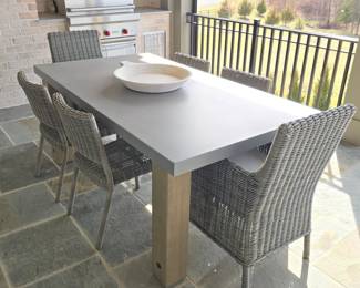 Pottery Barn Montecello Piece Outdoor Dining Set