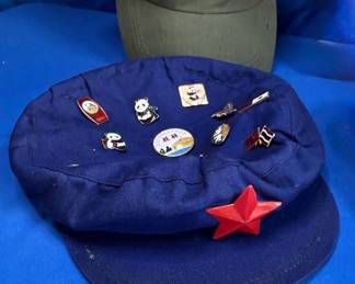 Chinese Cap with Pins