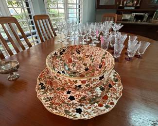 Royal Cauldron bowl and platter serving set