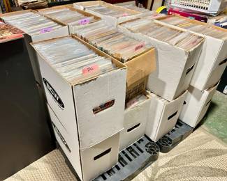 Thousands of comic books!  Probably close to 30 boxes full!  DC, Marvel, etc