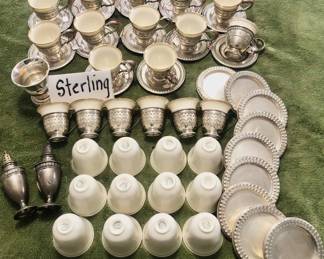 HUGE selection of Sterling Silver pieces!  --->