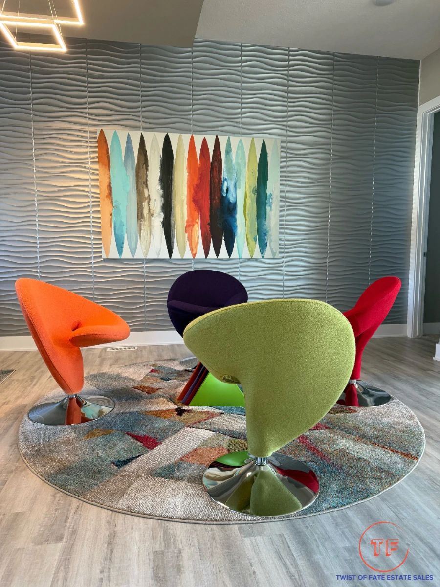 MANHATTAN COMFORT Curl Swivel Chairs