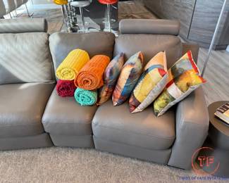 4SEATING Leather Sectional