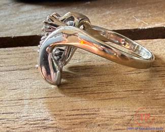 14KT Gold and Diamond Cocktail Ring