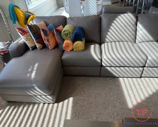 4SEATING Leather Sectional