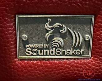 SOUNDSHAKER Powered Leather Theater Seating
