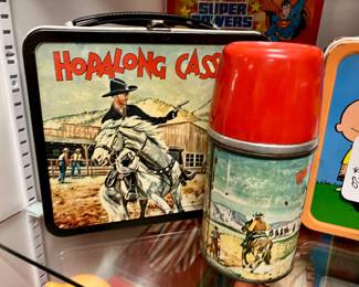 Hopalong Cassidy lunchbox and thermos