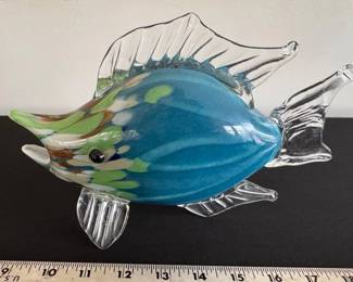 Glass fish, one of several