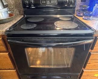 Glass top Frigidaire range