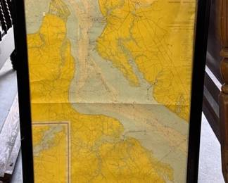 James River, Newport News, Virginia nautical chart