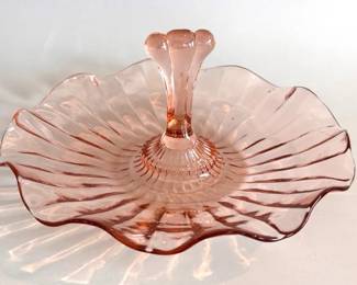 Pink Depression glass